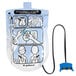 A blue package with instructions for Defibtech DDP-200P Child / Infant Electrode Pad Set.