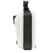 A white plastic semi-rigid case with a black strap for a Physio-Control LIFEPAK CR2 AED.
