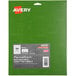 A green package of 672 Avery® Dymo® PermaTrack asset labels.