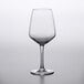a close up of a wine glass