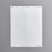 A white rectangular sheet of Avery PermaTrack destructible asset labels with blue writing and rectangles.