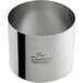 A silver stainless steel cylinder with the words "Fat Daddio's ProSeries" on it.