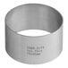 A silver circular stainless steel ring with the words SSR-3175 on it.