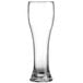 An Arcoroc clear plastic pilsner glass.