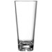 An Arcoroc clear plastic hi ball glass.