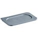 a grey plastic tray with a lid