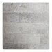 A square table top with a textured gray stone-like Toscano finish.