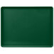 a green rectangular object with a white background