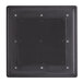 A black square Lancaster Table & Seating table top frame with screws.