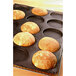 A tray of bread baked in a Sasa Demarle silicone bread mold.