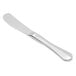 A Fortessa stainless steel butter knife with a silver finish.
