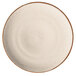 Corona by GET Enterprises PA1605712324 Artisan 9 inch Beige Porcelain Coupe Plate - 24/Case