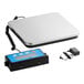 An Avaweigh RS220LP digital receiving scale with a power supply and cable.