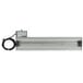 A long rectangular metal Vollrath strip warmer with a black cord.