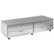 A Beverage-Air stainless steel chef base with 4 drawers.