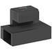 A black rectangular Luxor EdgePower desktop charging station with a green light.