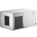 A large rectangular metal box with a vent.