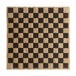 Kraft black check deli sandwich wrap paper with a black and white checkered pattern.