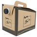 LBP 7175 Beverage on the Move 96 oz. Pop, Fill & Go Coffee Take Out Container with Running Cup Print - 25/Case