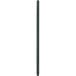 A long thin metal green pole with holes.
