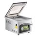 An ARY VacMaster tabletop vacuum packaging machine with the lid open.