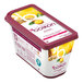 A rectangular container of Les Vergers Boiron Pineapple 100% Fruit Puree.