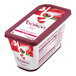 A rectangular container of Les Vergers Boiron Lychee 100% Fruit Puree weighing 2.2 pounds.