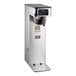 A silver rectangular Bunn BrewWISE coffee machine with a black digital display on top.
