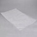 a plastic bag on a grey surface