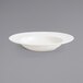 A Front of the House Catalyst European White porcelain bowl on a white background.