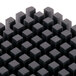 A black square push block with black cubes inside.