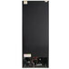 A Beverage-Air black glass door merchandiser with a black rectangular door and white border.