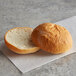 Udi's 4 inch Individually Wrapped Gluten-Free Sliced Hamburger Buns - 24/Case