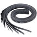 A Unger ErgoTec black rubber squeegee blade.