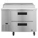 A Hoshizaki stainless steel refrigerator with 2 drawers.