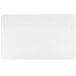 An Artistic clear polyurethane desk pad with a black border on a white background.