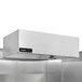 A stainless steel Halifax Commercial Kitchen Conveyor Pizza Oven Hood System.