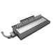 A close-up of a black and silver Fellowes Galaxy 500 electric comb binding machine.