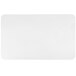A clear rectangular desk pad with a black border.