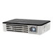 An Aaxa Technologies P300 NEO LED Pico Projector on a white background.