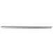 A long silver Regency stainless steel pass-through shelf.