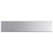 A close-up of a Regency stainless steel pass-through shelf.