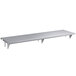 A metal Regency pass-through shelf with a white background.