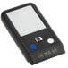 A black rectangular Dri Mark FlashTest counterfeit bill detector with a white screen and blue button.