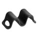 A black plastic Tablecraft taco holder with 1 or 2 compartments.