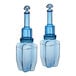A blue plastic San Jamar Rapi-Kool cooling paddle with a cap on it.