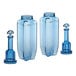 Two San Jamar blue and white Rapid Cooling Paddles.