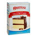 A box of Krusteaz Extra Moist Yellow Cake Mix on a white background.