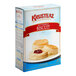 A box of Krusteaz buttermilk biscuit mix on a white background.