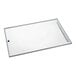 A rectangular sliding glass bottom lid designed for Avantco ADC-12 and ADC-GEL-13 Series units.